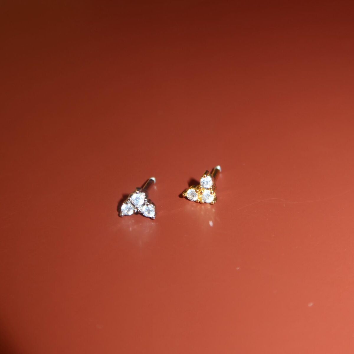 3 Taşlı Piercing - 2