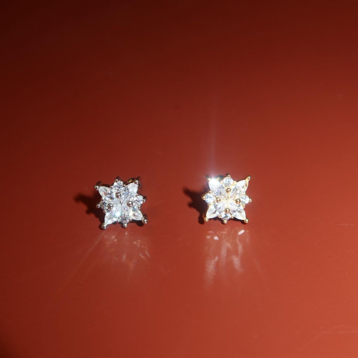 4 Badem Taşlı Büyük Piercing - 1