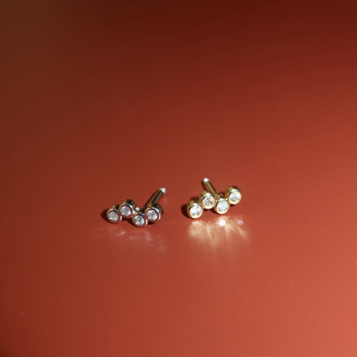 4 Toplu Taşlı Piercing - 1