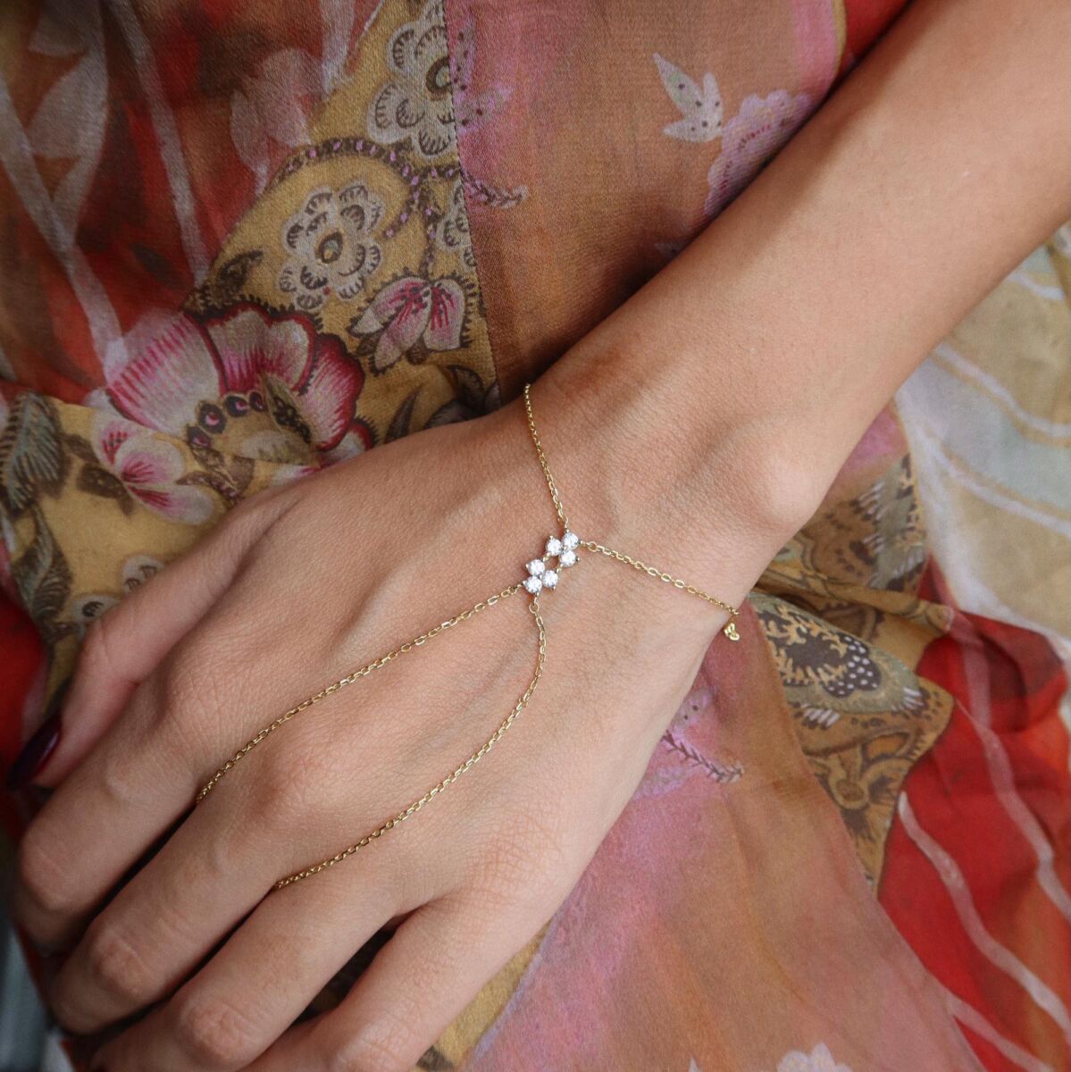 6 Taşlı Şahmeran | 925 Gümüş - 1