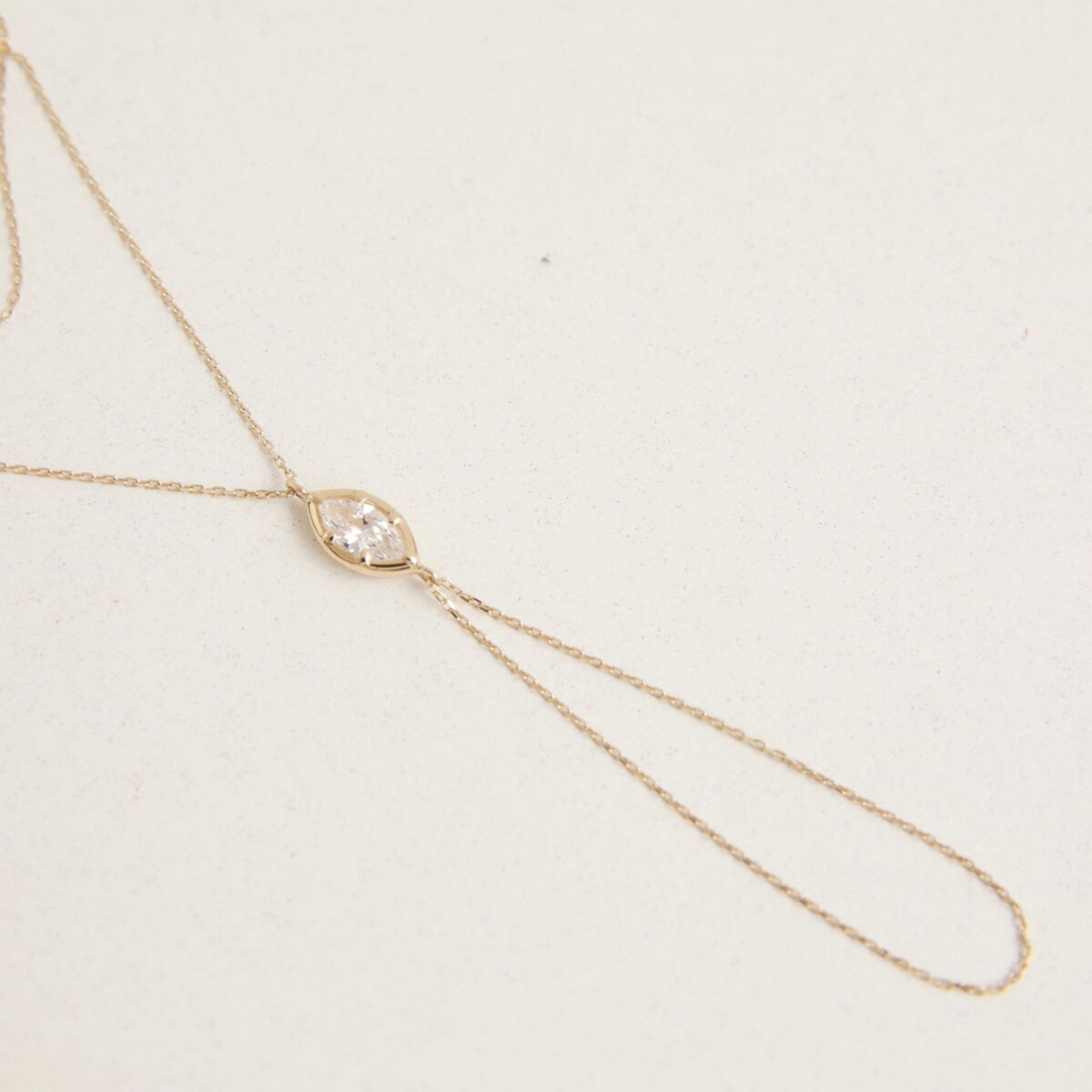 Badem Taşlı Şahmeran | 14 Ayar Altın - 3