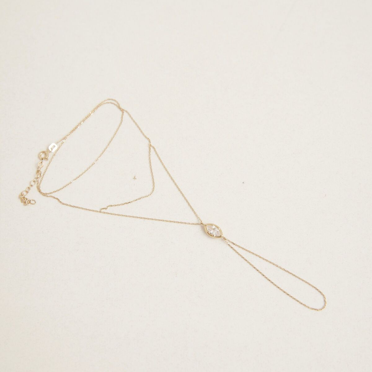 Badem Taşlı Şahmeran | 925 Ayar Gümüş - 3