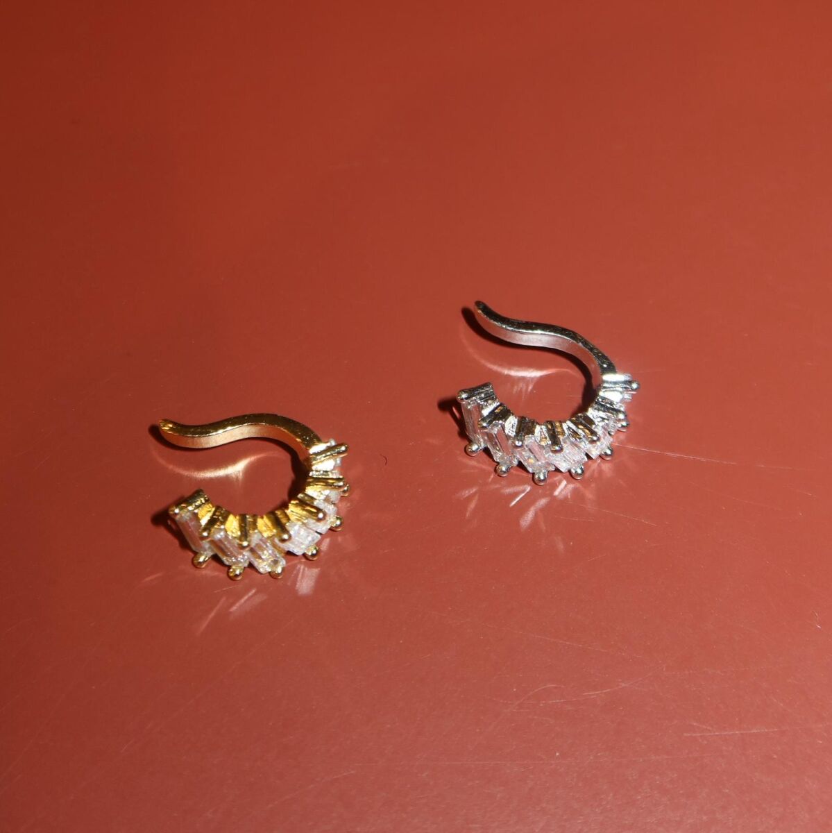 Baget Taşlı Ear Cuff - 2