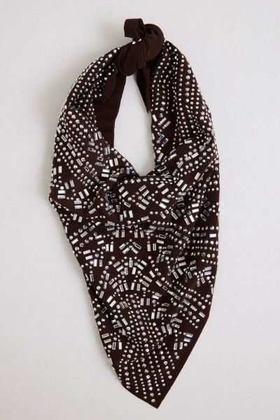 Baget Taşlı Fular - 3