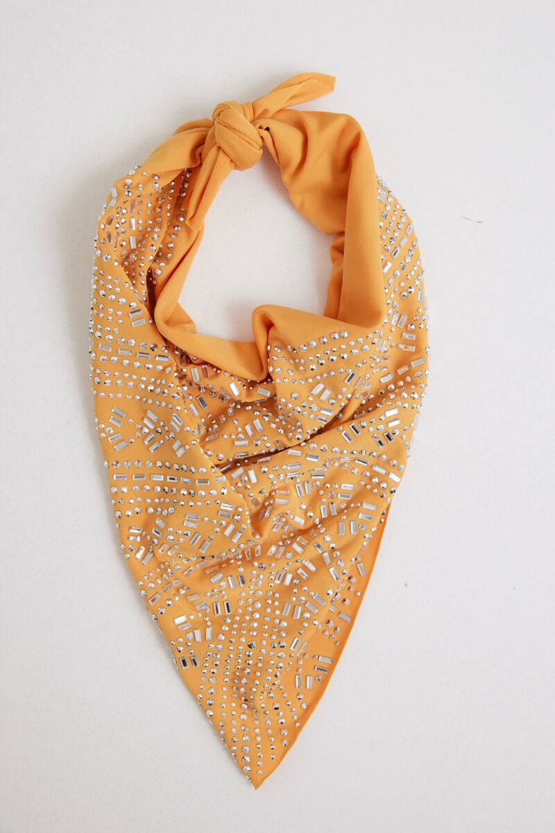 Baget Taşlı Fular - 4