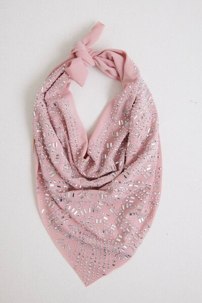 Baget Taşlı Fular - 6