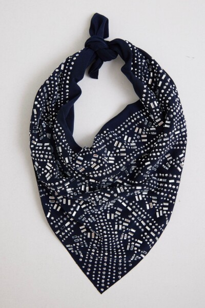 Baget Taşlı Fular - 7