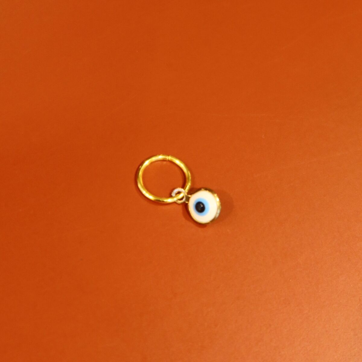 Beyaz Nazar Boncuğu Charm - 1