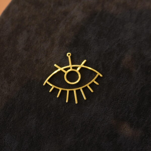 Büyük Göz Figürlü Charm - Fi Season