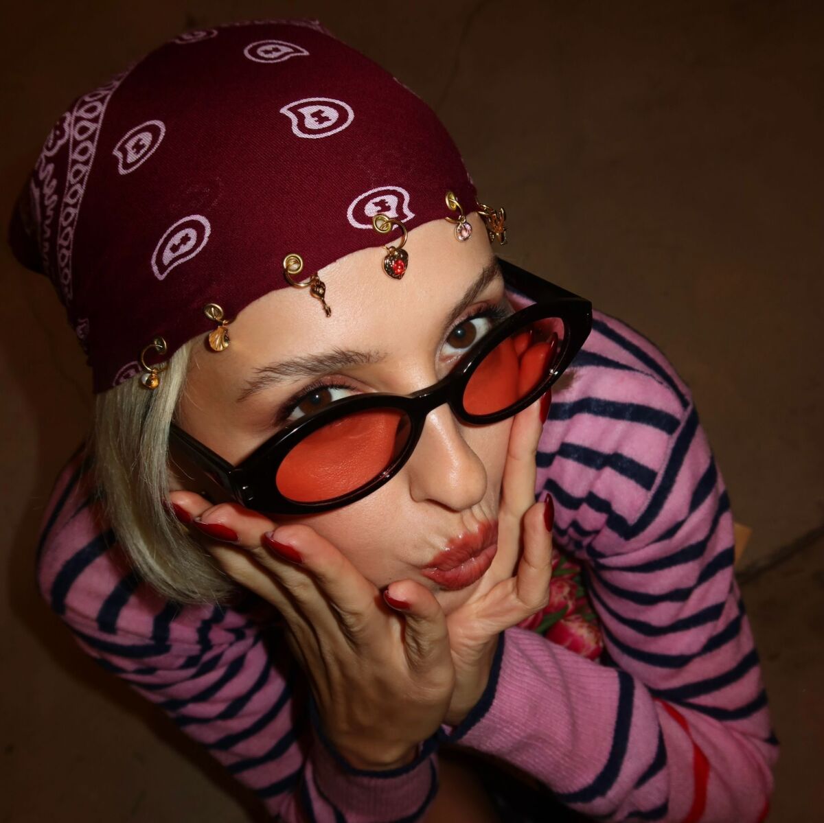 7 Charmlı Bandana - 5