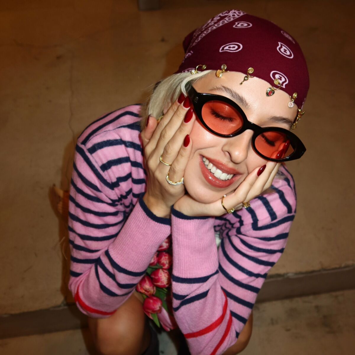 7 Charmlı Bandana - 6