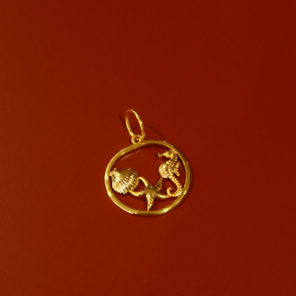 Deniz Kabuğu Figürlü Çember Charm - Fi Season