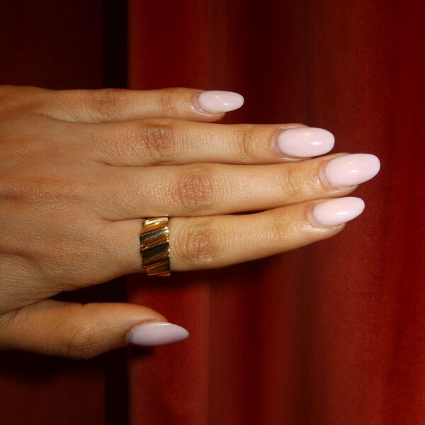 Dikdörtgen Çizgili Yüzük | 14 Ayar Altın - Fi Season