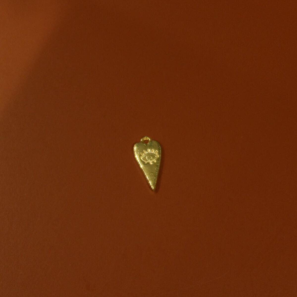 Gözlü Üçgen Plaka Charm - 2