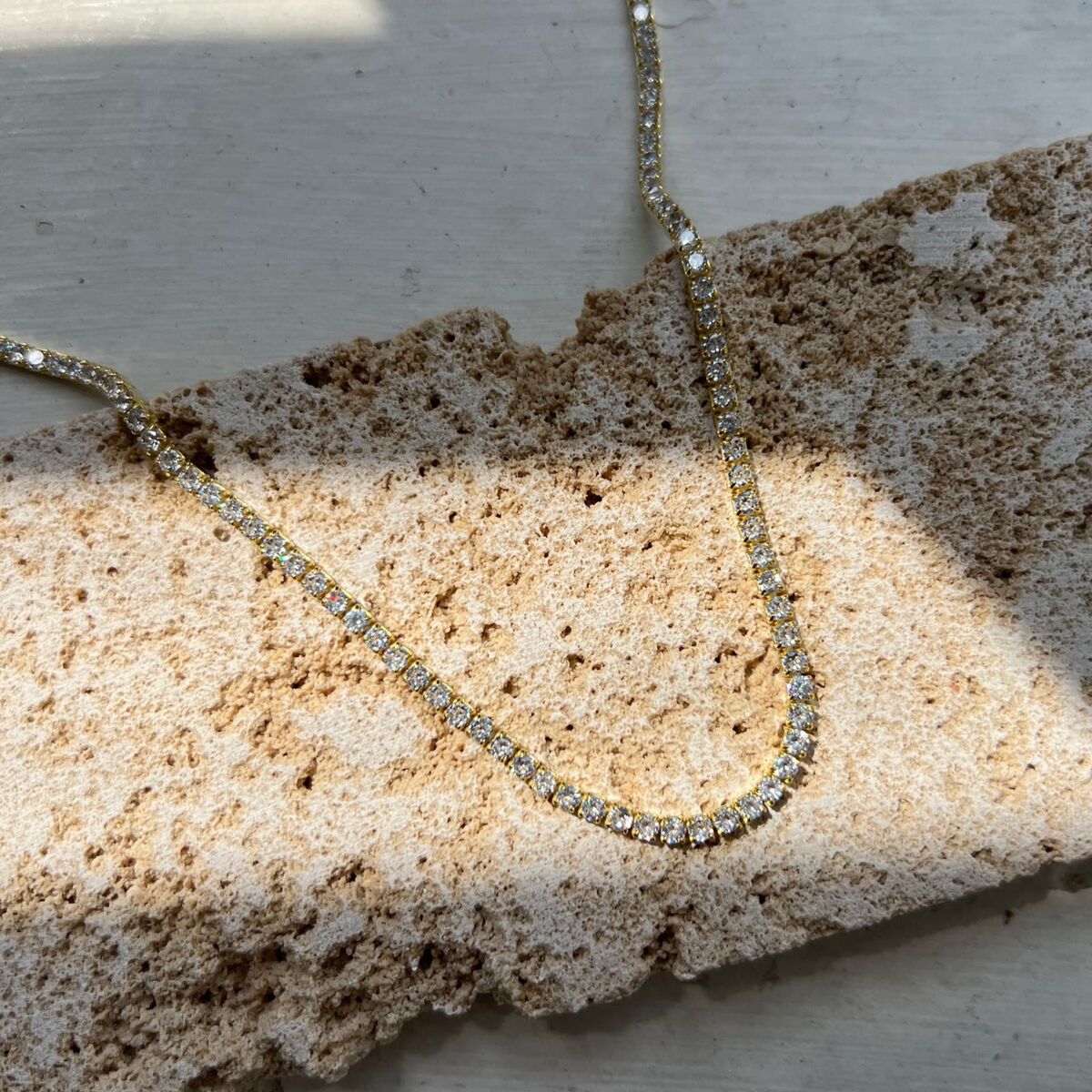 İnce Su Yolu Choker | 925 Gümüş - 1
