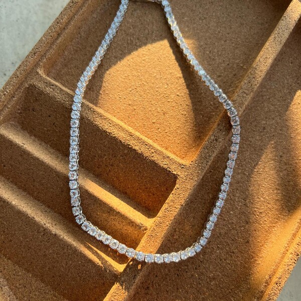 Kalın Su Yolu Choker | 925 Gümüş - Fi Season