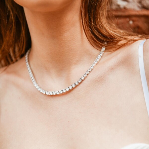 Kalın Su Yolu Choker | 925 Gümüş - Fi Season