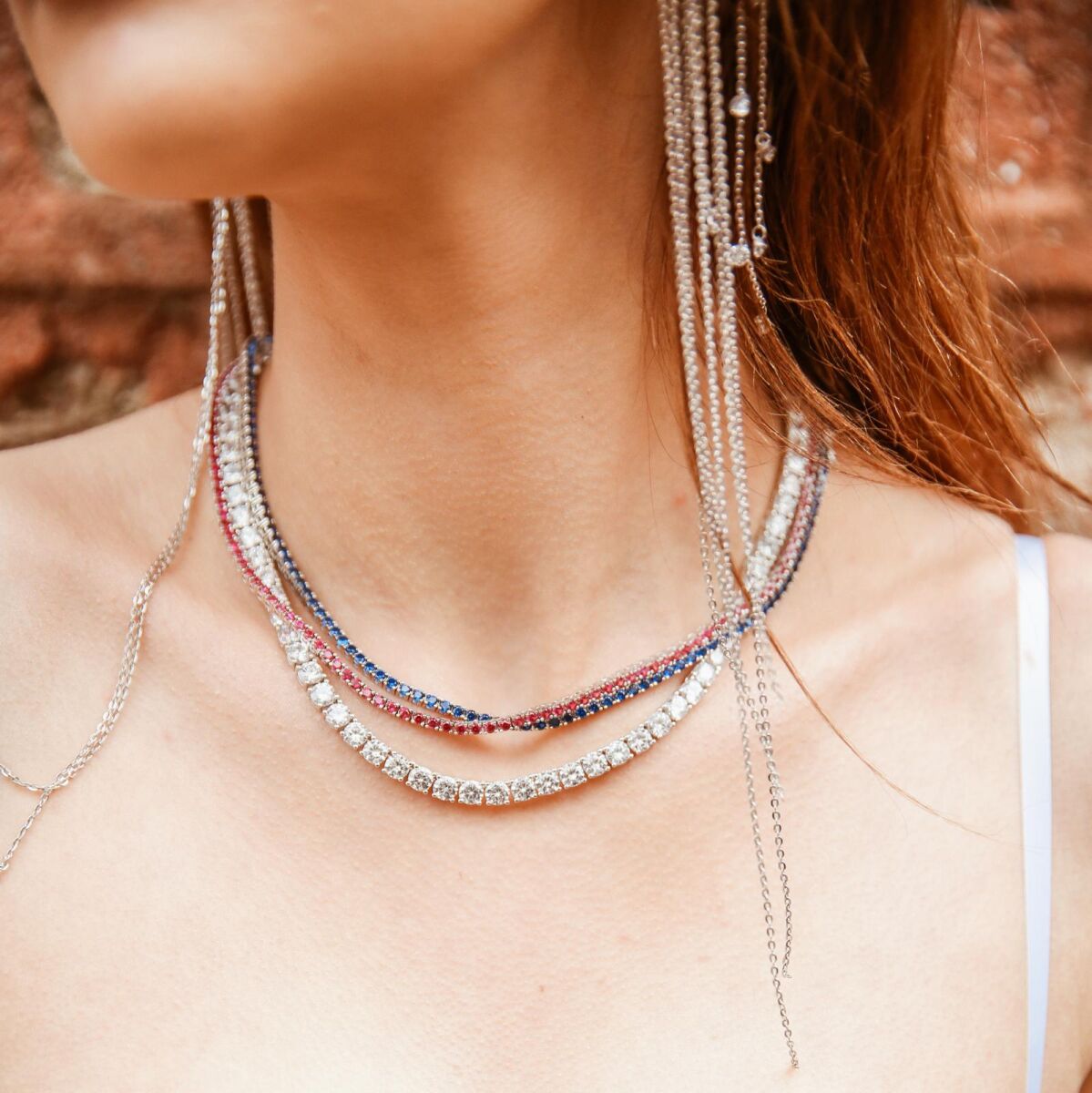 Kalın Su Yolu Choker | 925 Gümüş - 9