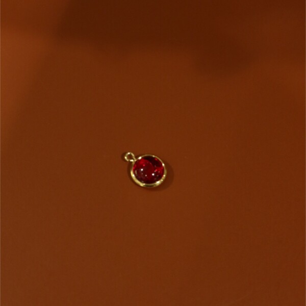 Kırmızı Taşlı Charm - 1