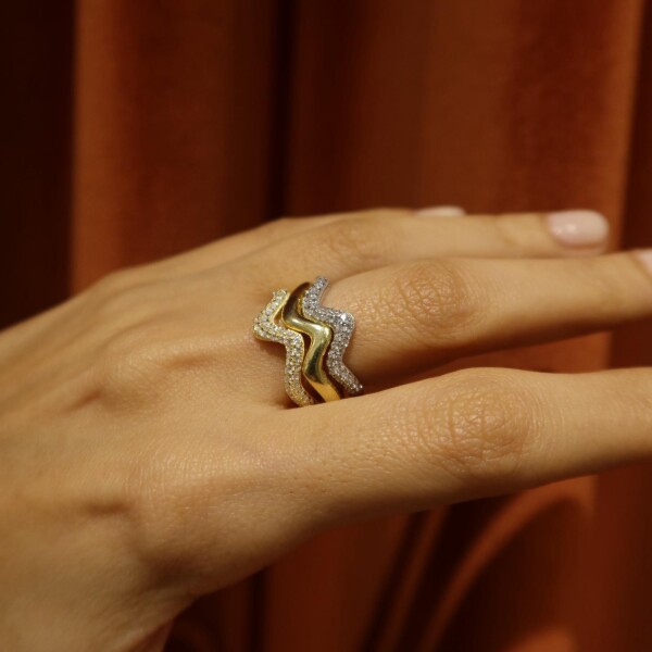 Kıvrımlı Yüzük | 925 Gümüş - 4