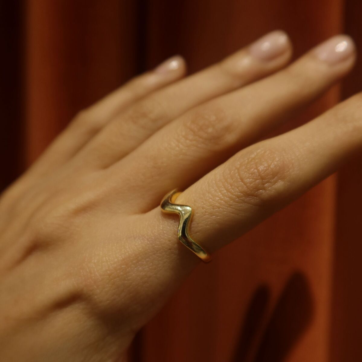 Kıvrımlı Yüzük | 925 Gümüş - 7