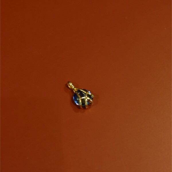 Lacivert Taşlı Diamond Figürlü Charm - 1