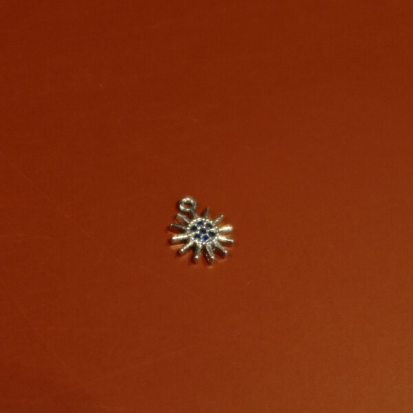 Lacivert Taşlı Güneş Figürlü Charm - 1