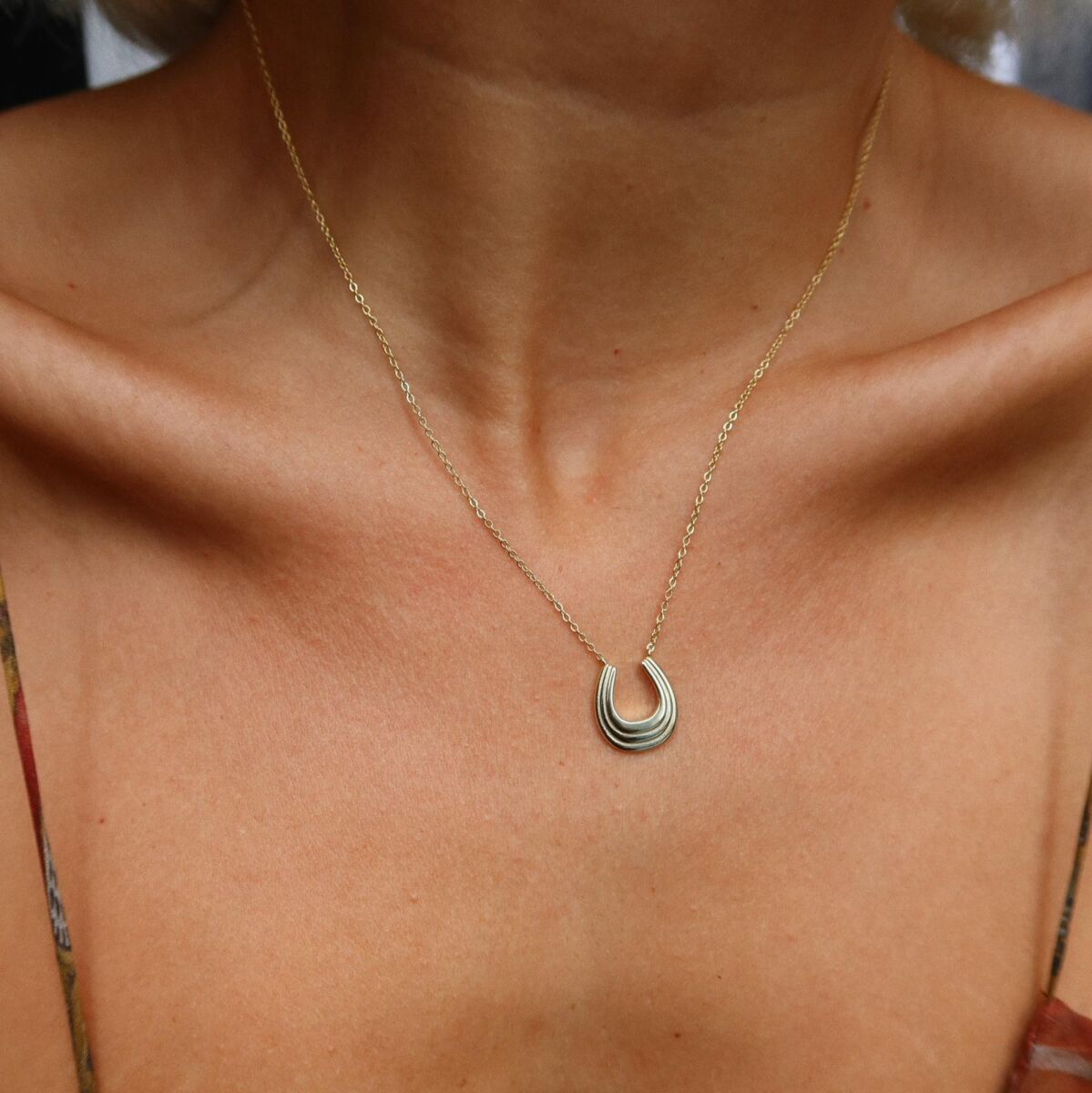 Nal Figürlü Kolye | 925 Gümüş - 1