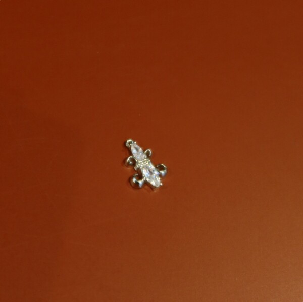 Pembe Taşlı Fransız Zambağı Figürlü Charm - Fi Season (1)