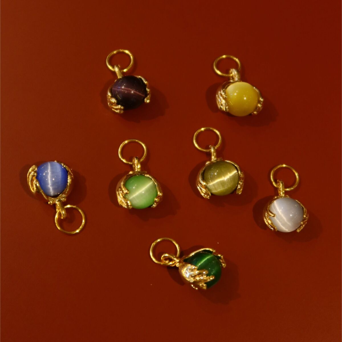 Renkli Avuç Figürlü Charm - 1