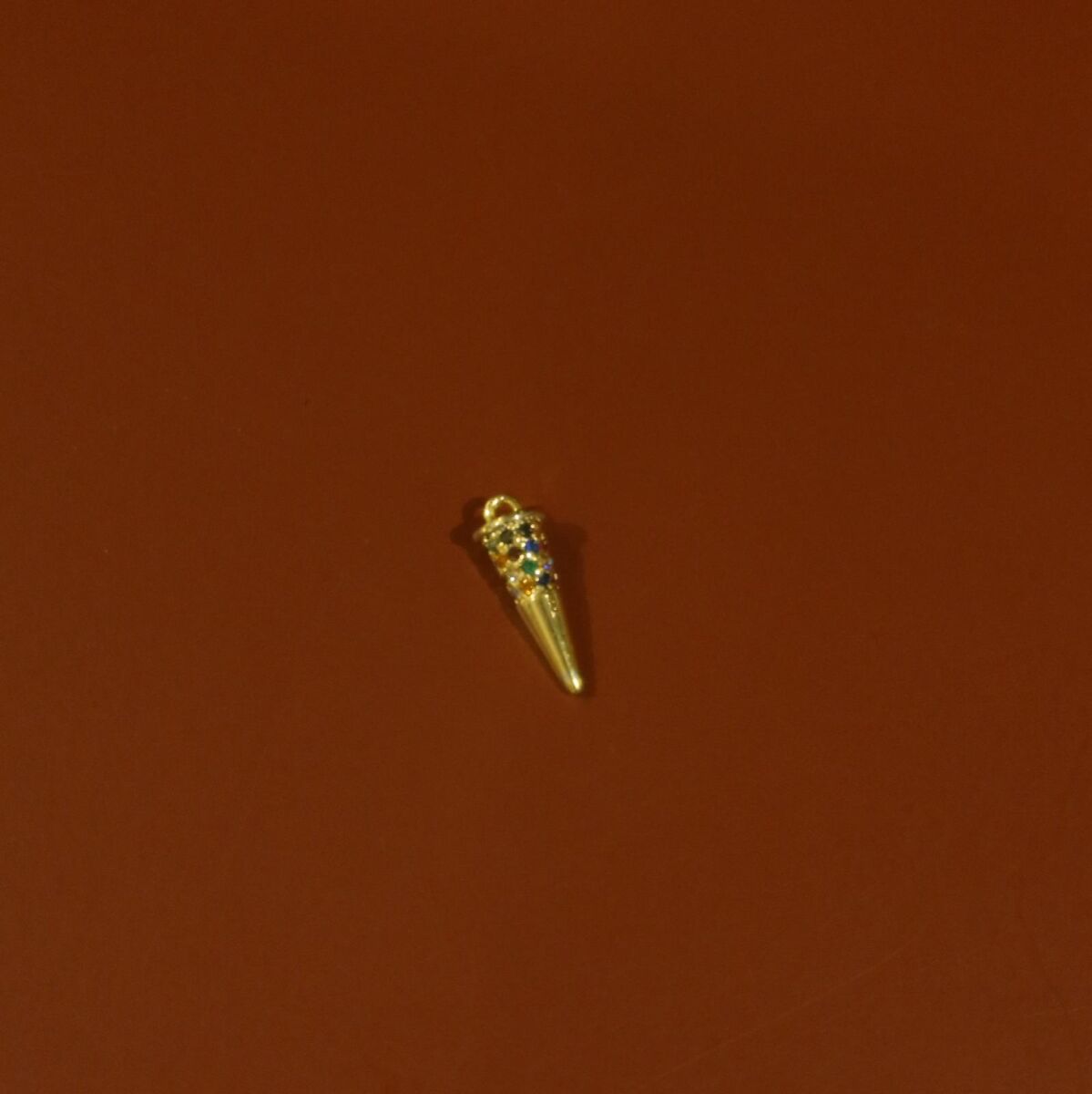 Renkli Taşlı Charm - 1