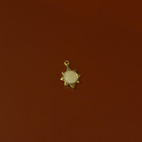 Sedefli Kutup Yıldızı Figürlü Charm - 1