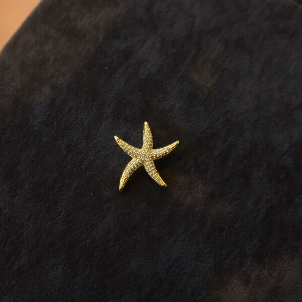 Taşlı Büyük Deniz Yıldızı Figürlü Charm - Fi Season