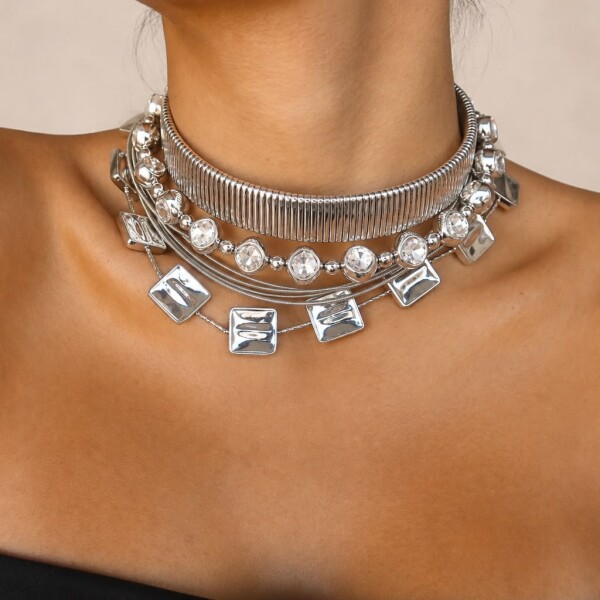 Taşlı Choker Seti - Fi Season (1)
