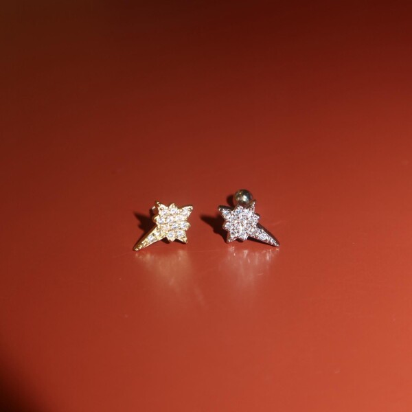 Taşlı Kutup Yıldızı Figürlü Piercing - Fi Season