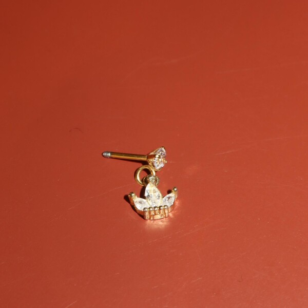 Taşlı Taç Piercing - 1