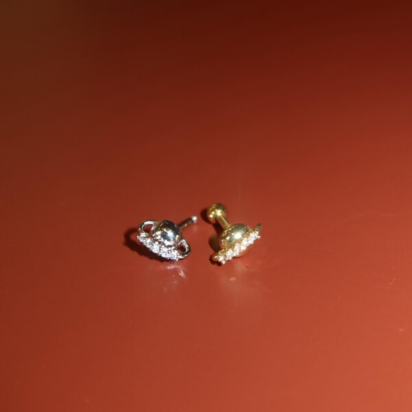 Üstü Taşlı Piercing - 1