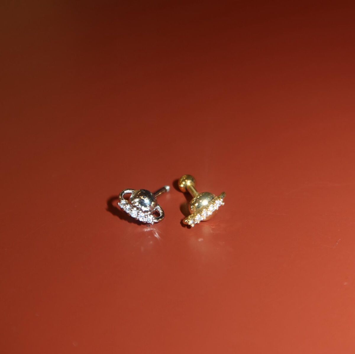 Üstü Taşlı Piercing - 1