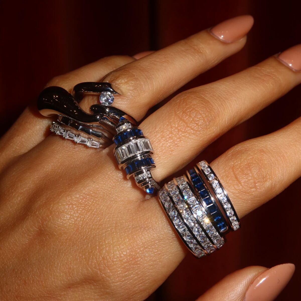 Yamuk Yüzük | 925 Gümüş - 4